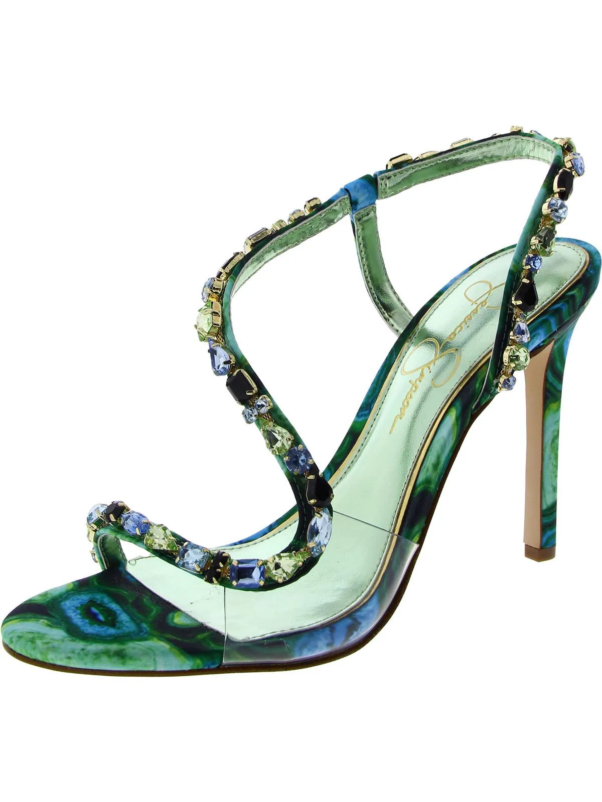 Jaycin Womens Embellished Pumps