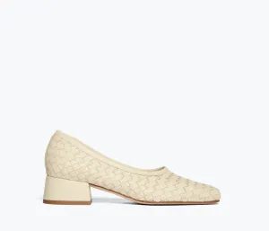 JAYLA WOVEN BALLET HEEL