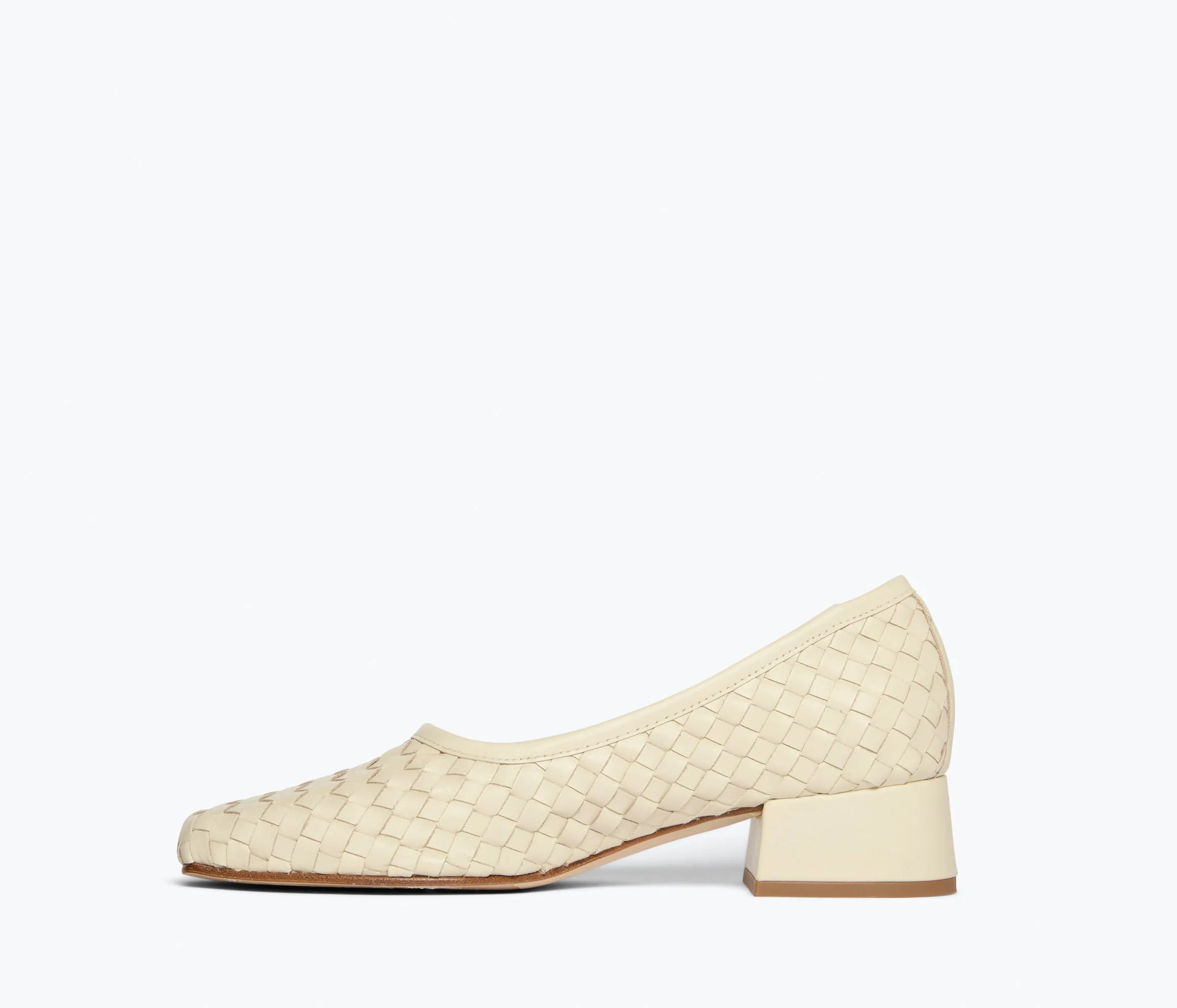 JAYLA WOVEN BALLET HEEL