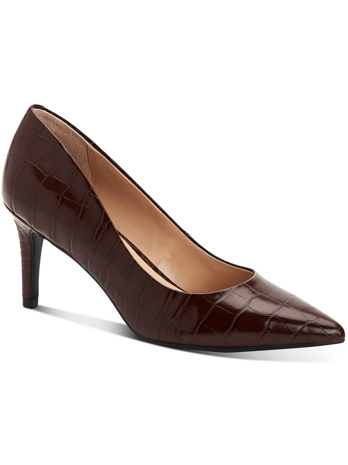 Jeules Womens Padded Insole Slip On Pumps