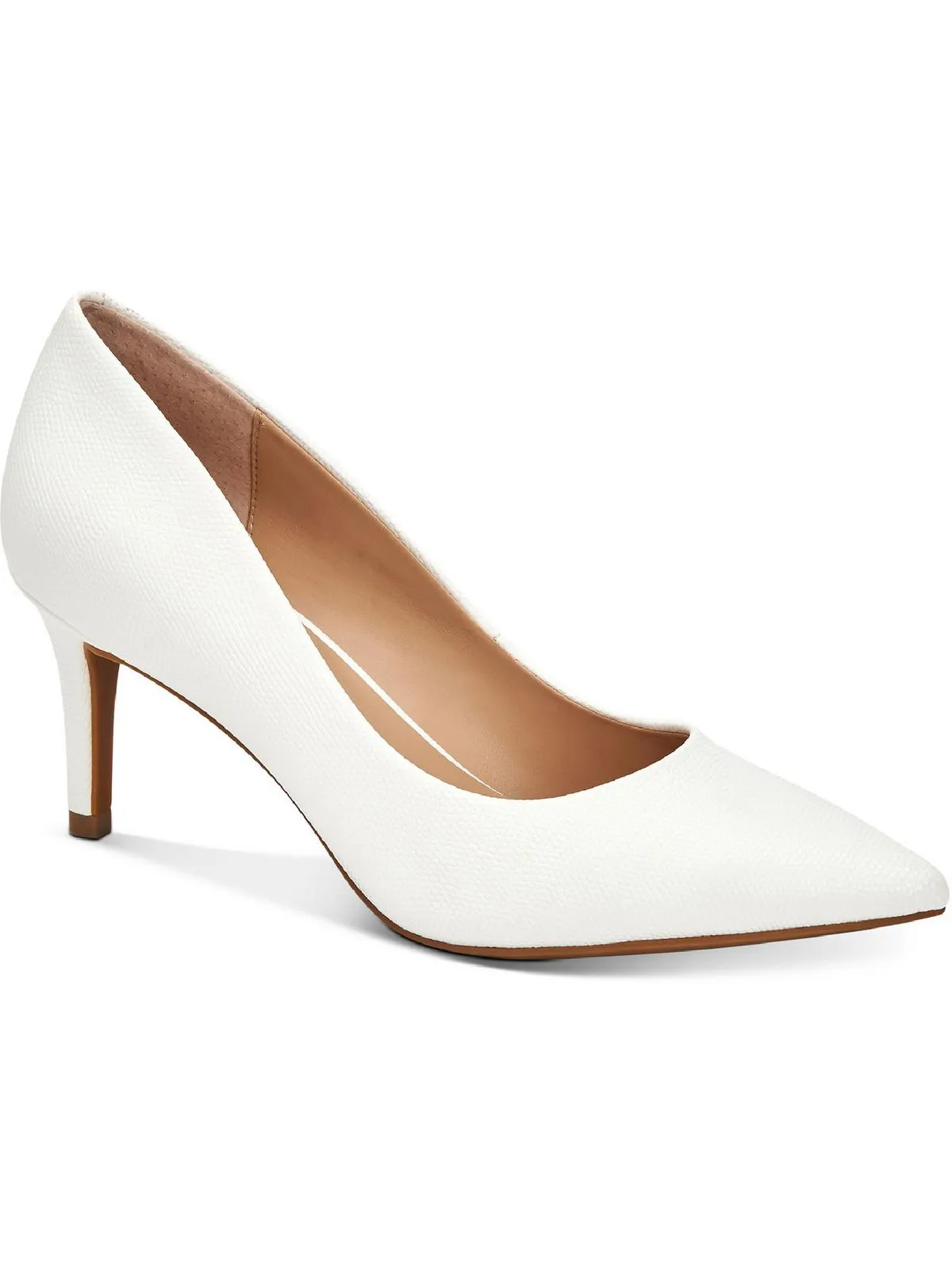 Jeules Womens Padded Insole Slip On Pumps