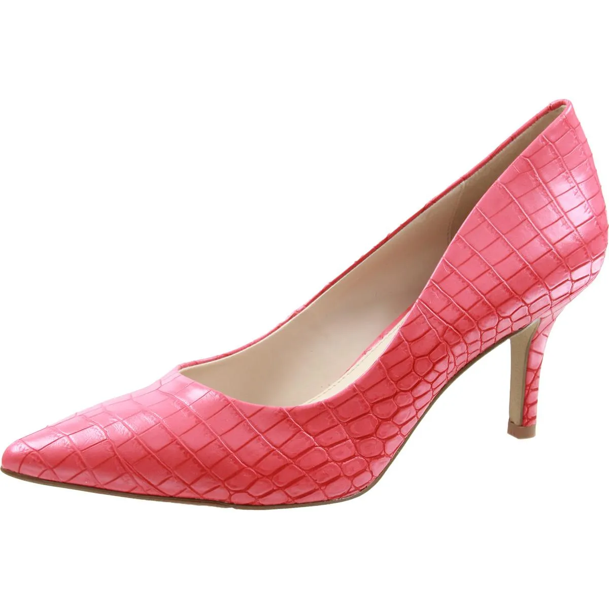 Jeules Womens Padded Insole Slip On Pumps