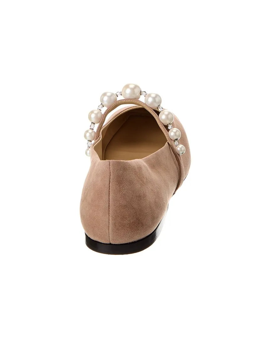 Jimmy Choo Ade Suede Flat