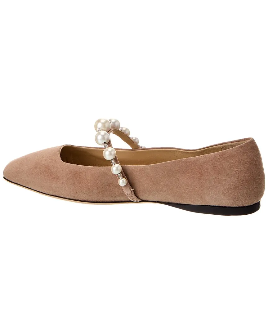 Jimmy Choo Ade Suede Flat