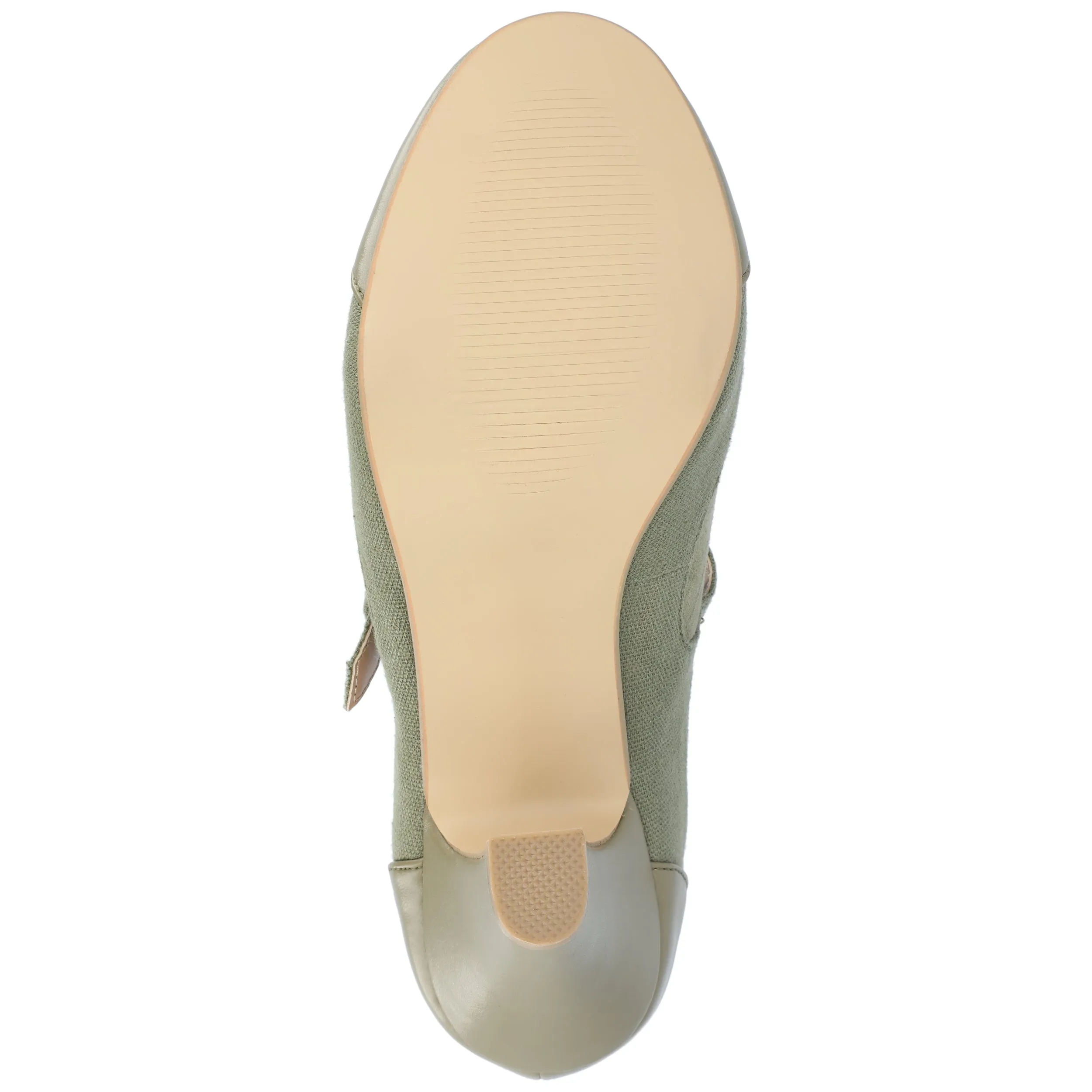 Journee Collection Womens Siri Medium and Wide Width Round Toe Block Heel Mary Jane Pumps