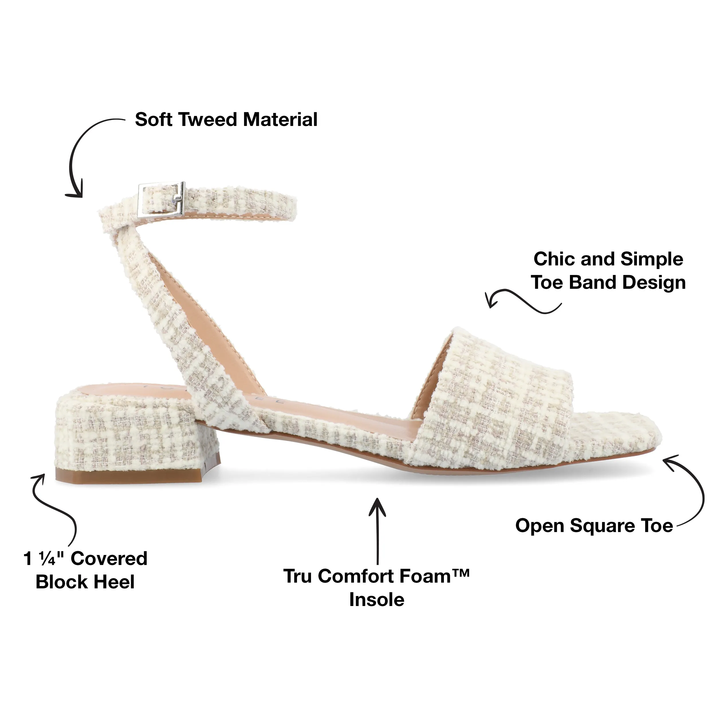 Journee Collection Women's Tru Comfort Foam Adleey Sandals