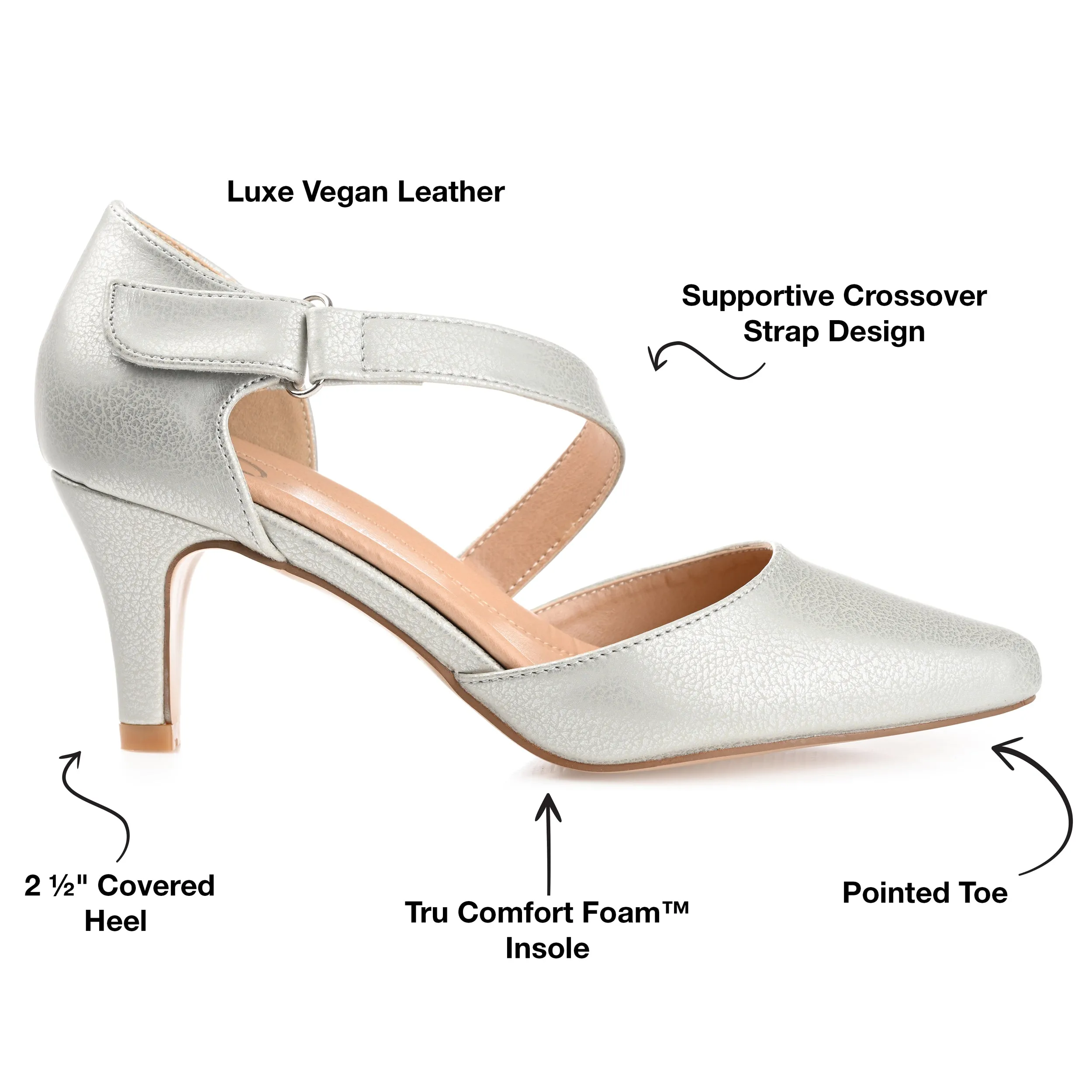 Journee Collection Women's Tru Comfort Foam Tillis Pump