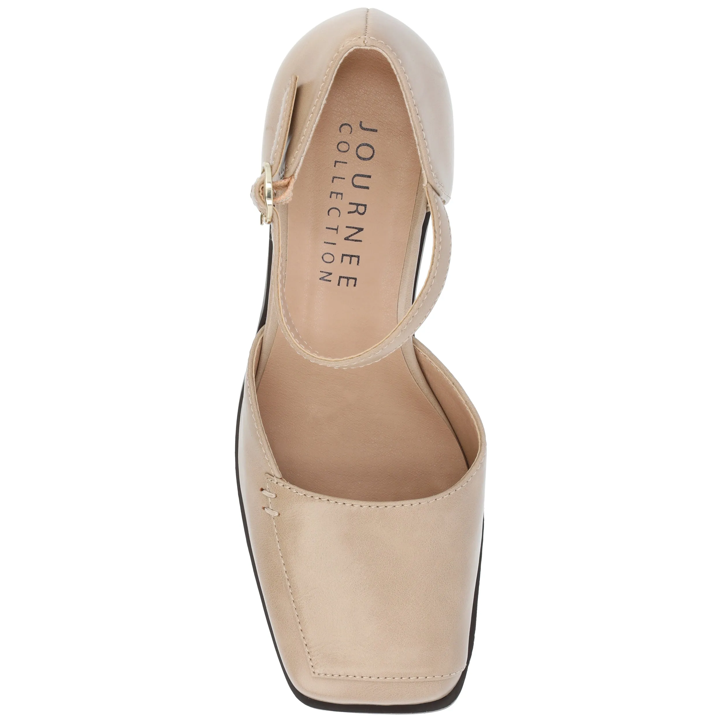 Journee Women's Evangeline Medium and Wide Width Pumps