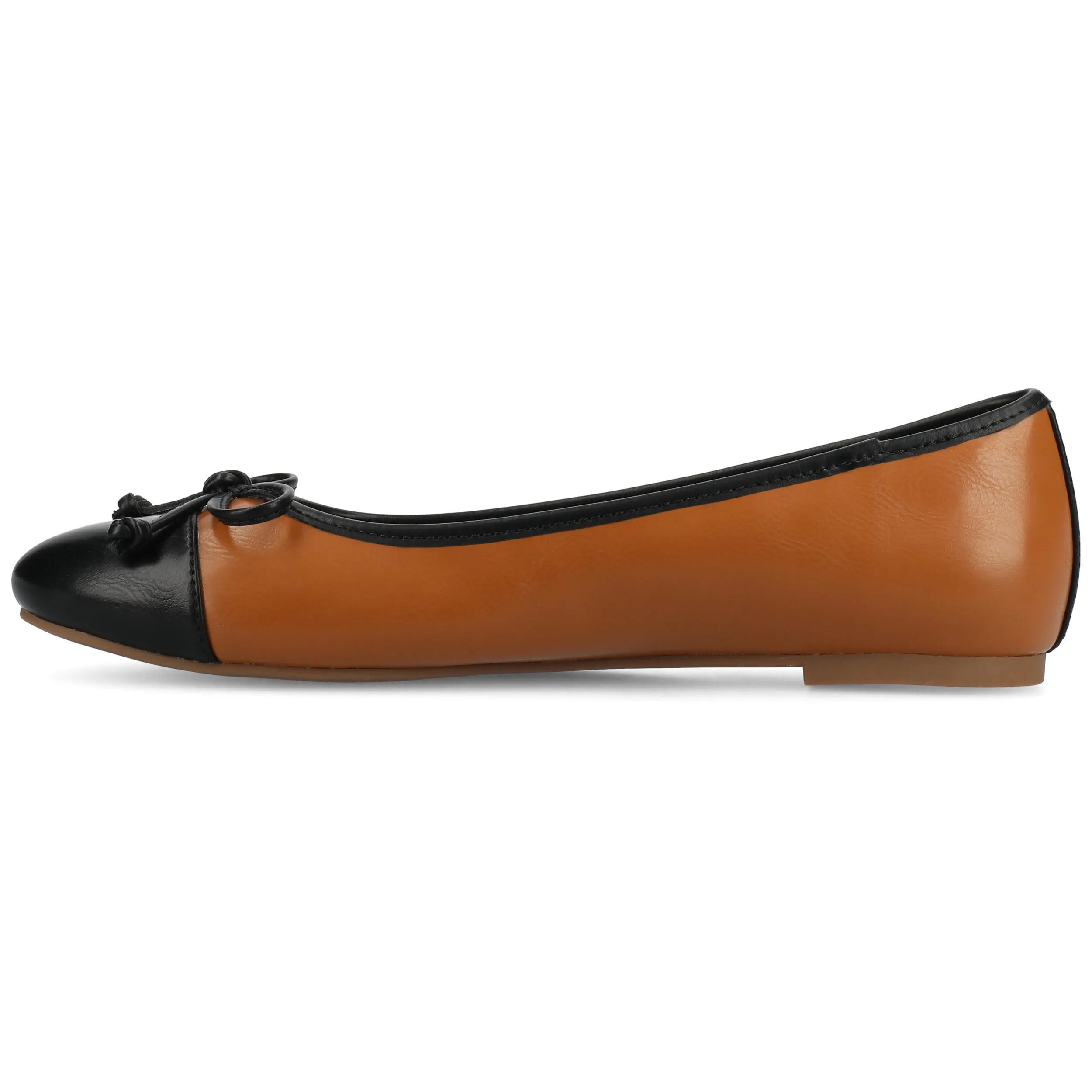 Journee Women's Kaiah Ballet Medium and Wide Width Dress Flats