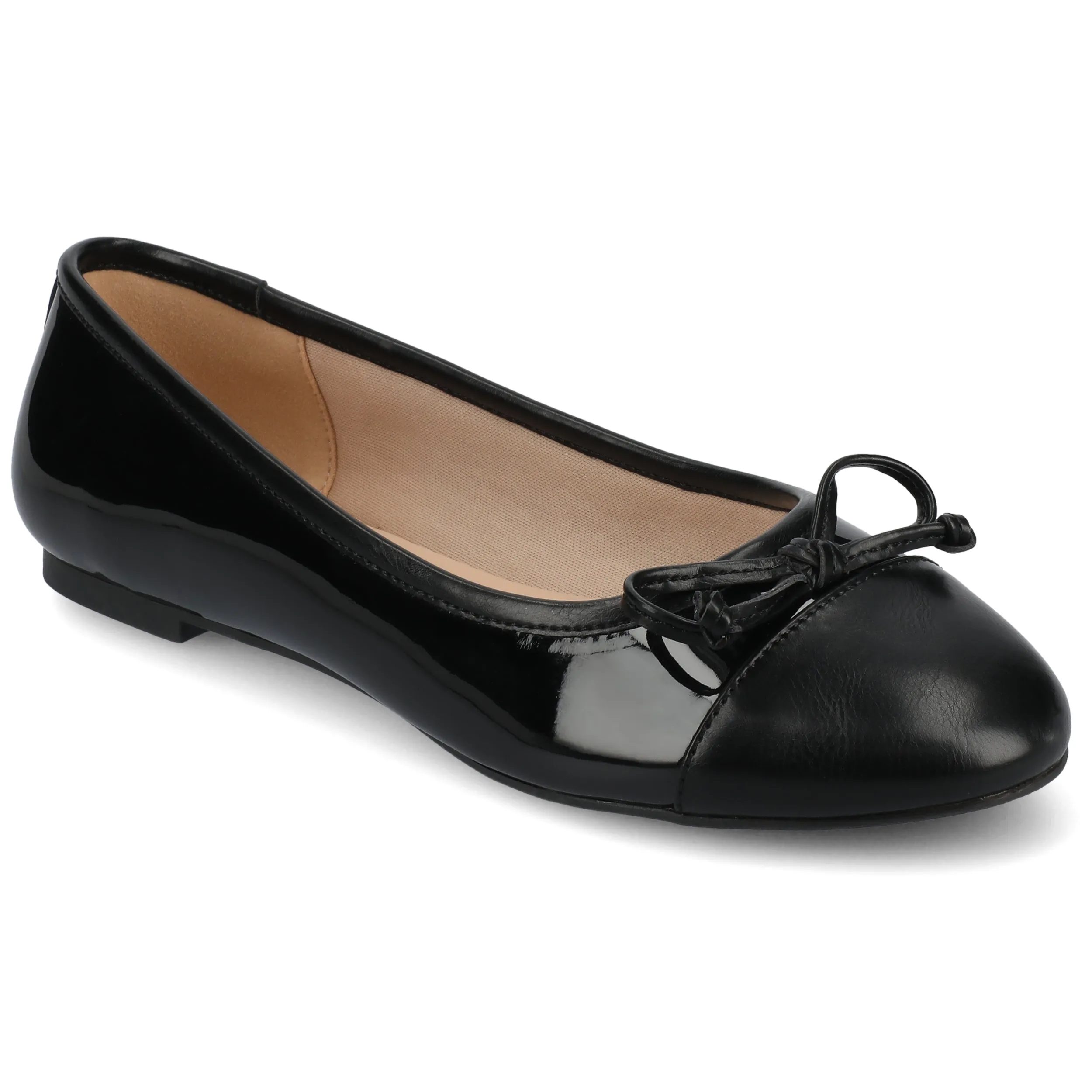 Journee Women's Kaiah Ballet Medium and Wide Width Dress Flats