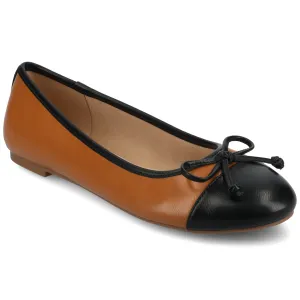 Journee Women's Kaiah Ballet Medium and Wide Width Dress Flats