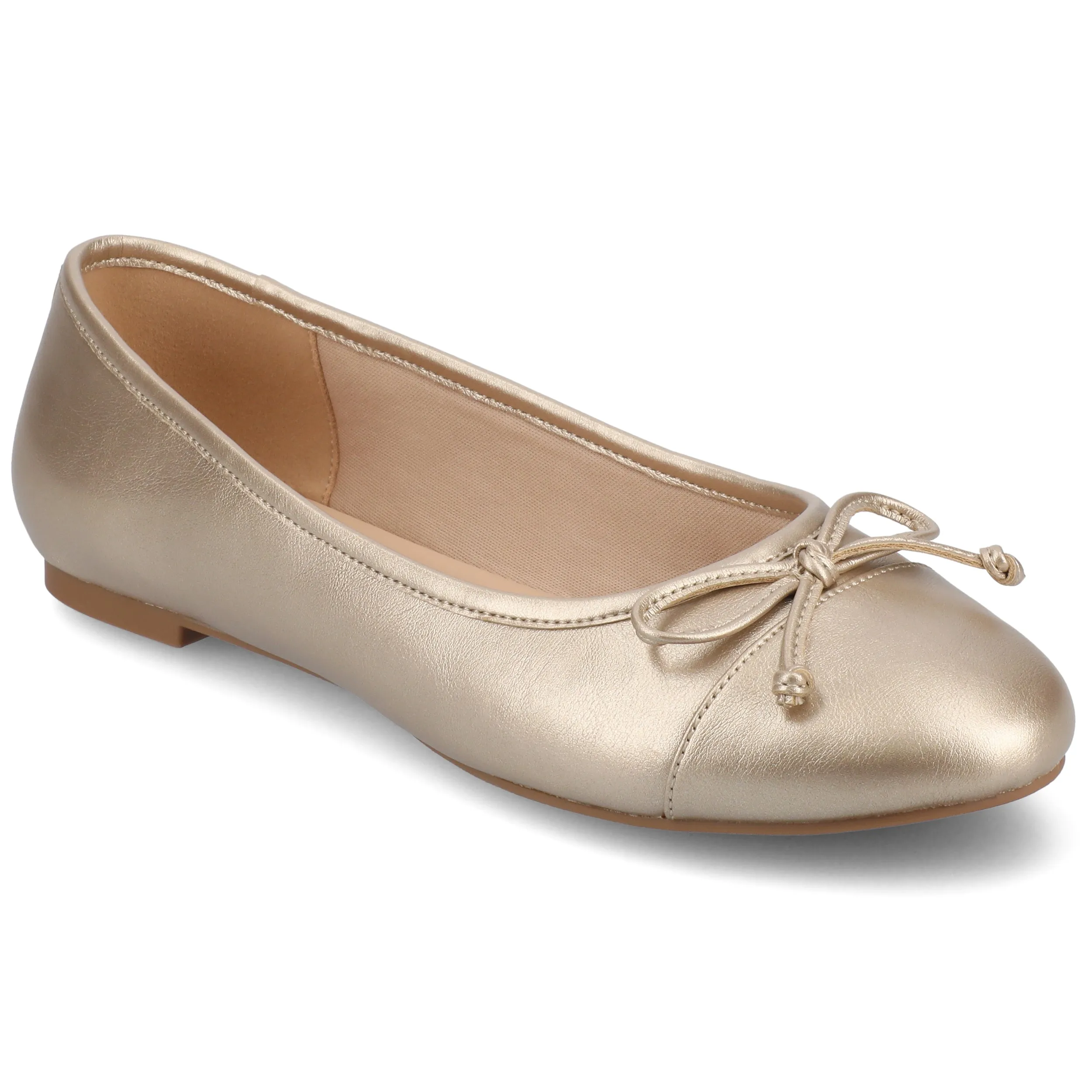 Journee Women's Kaiah Ballet Medium and Wide Width Dress Flats