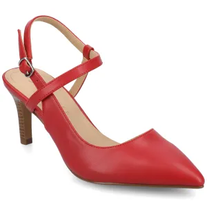 Journee Women's Scipio Medium and Wide Width Pumps