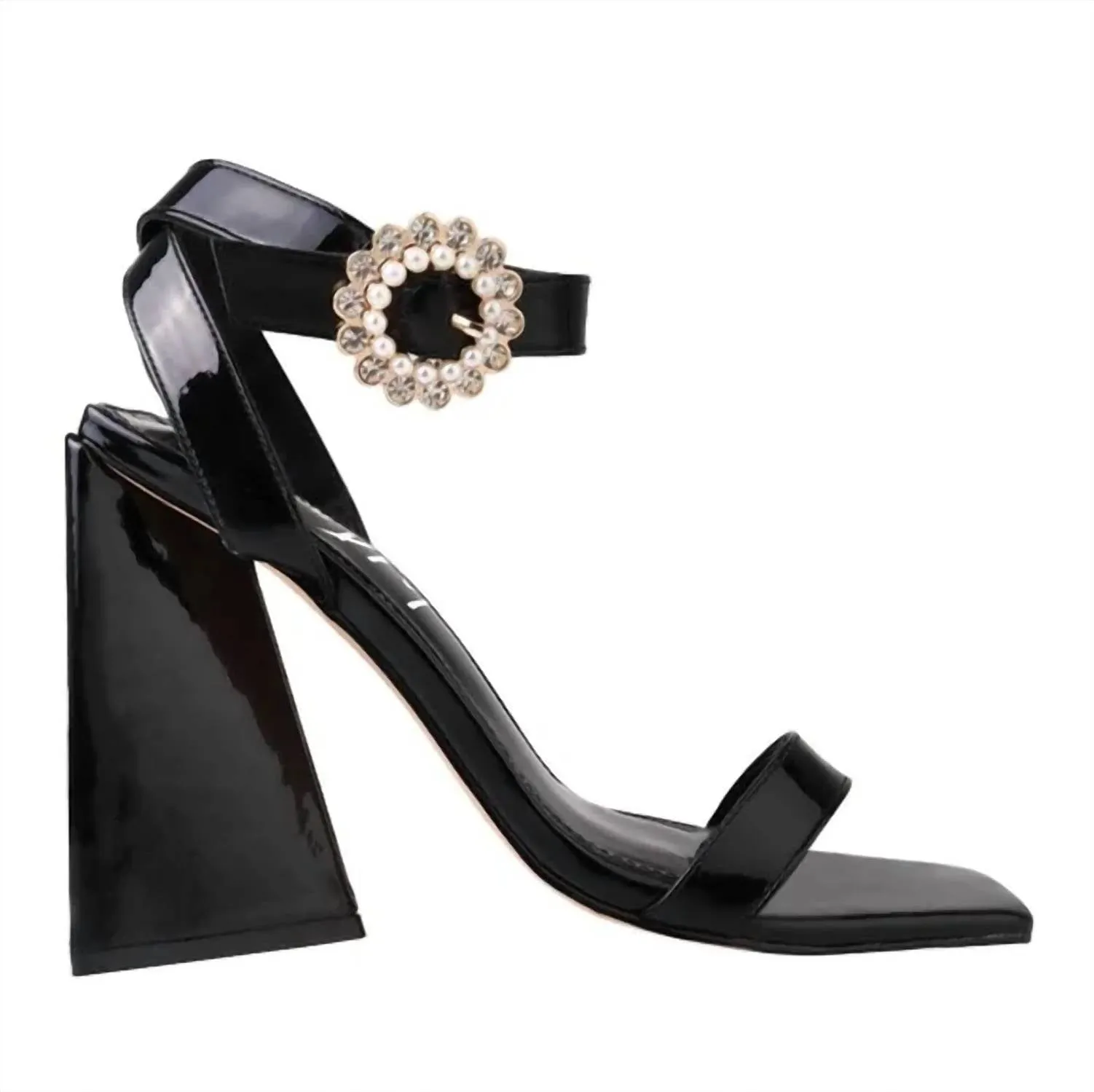 Journey Jewel Heels In Black