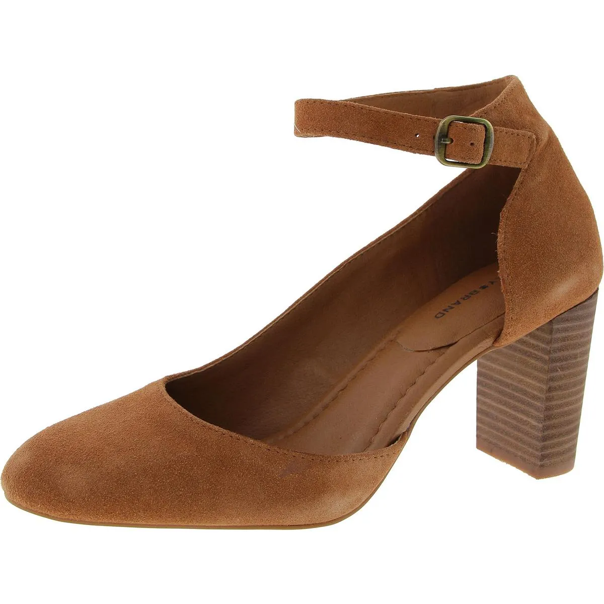 Kalicia Womens Adjustable Suede Pumps