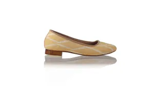 Kate 20mm Ballet - Salmon Wajik Endek