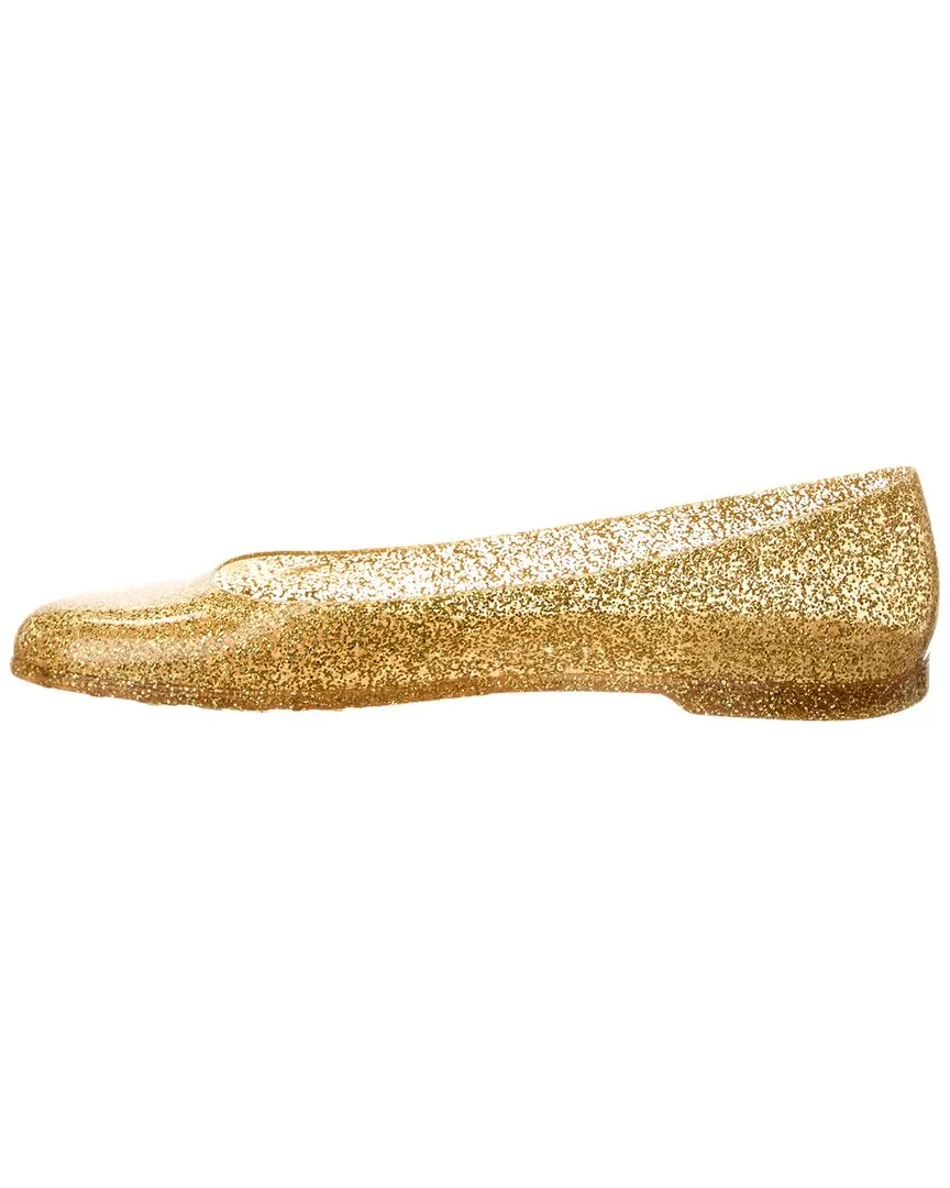 Loewe Paula's Ibiza Glittered Ballet Flat