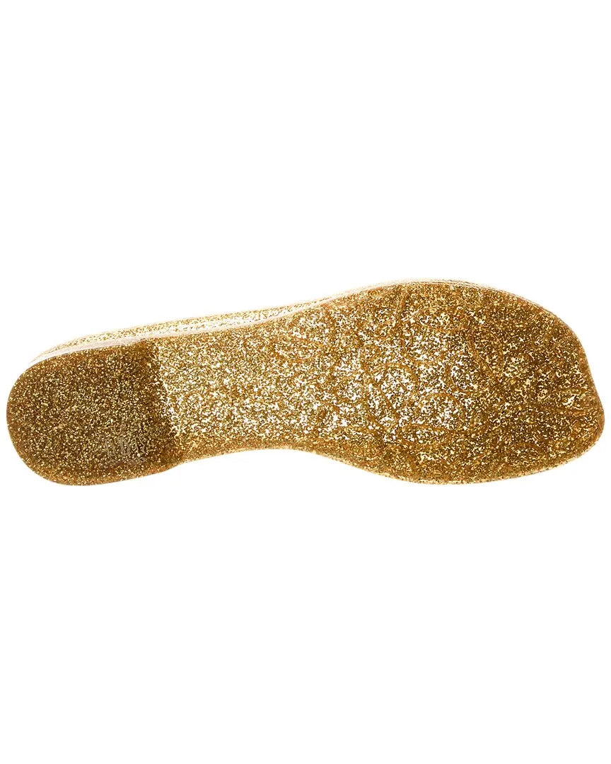 Loewe Paula's Ibiza Glittered Ballet Flat
