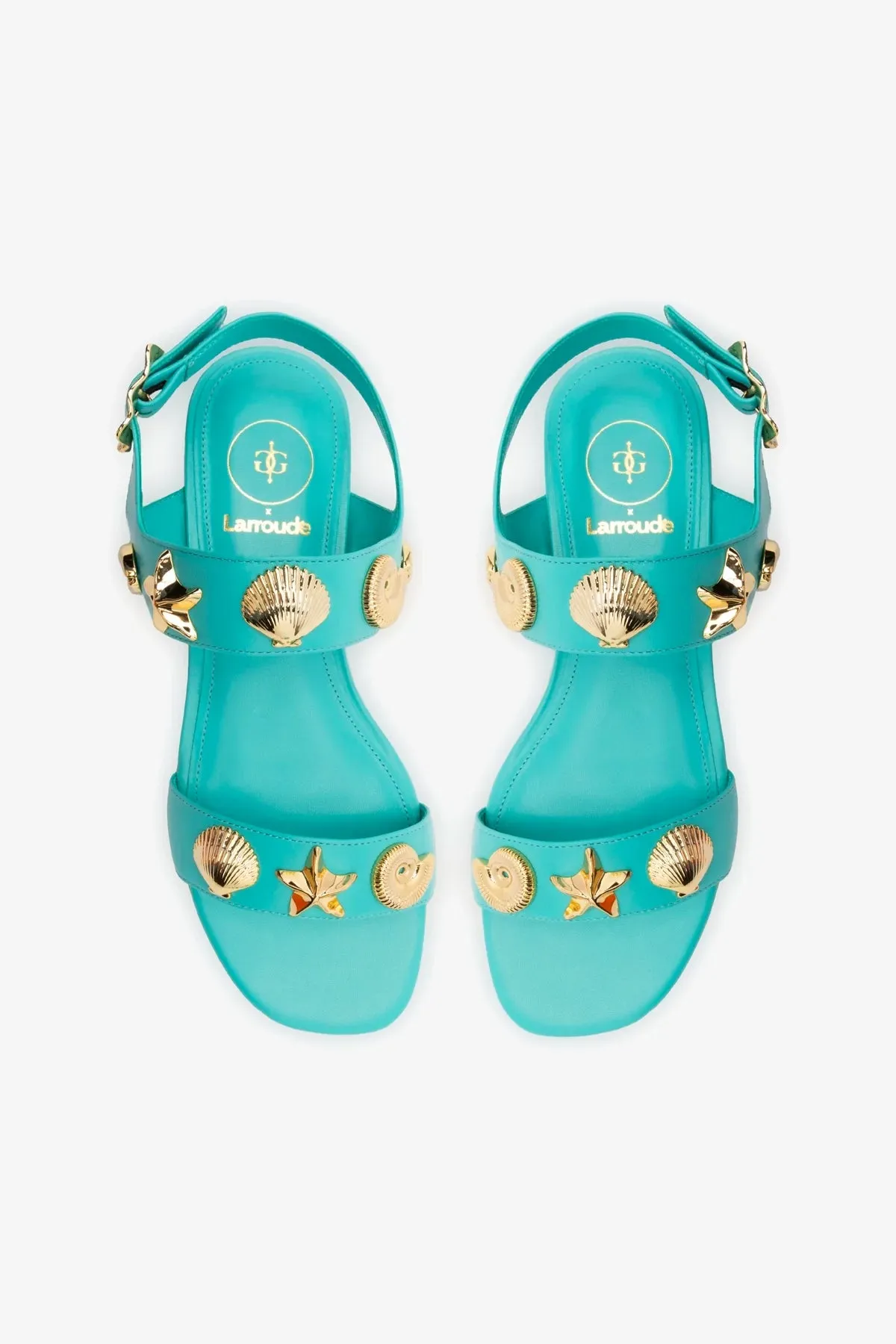 Madison Flat In Caribbean Leather