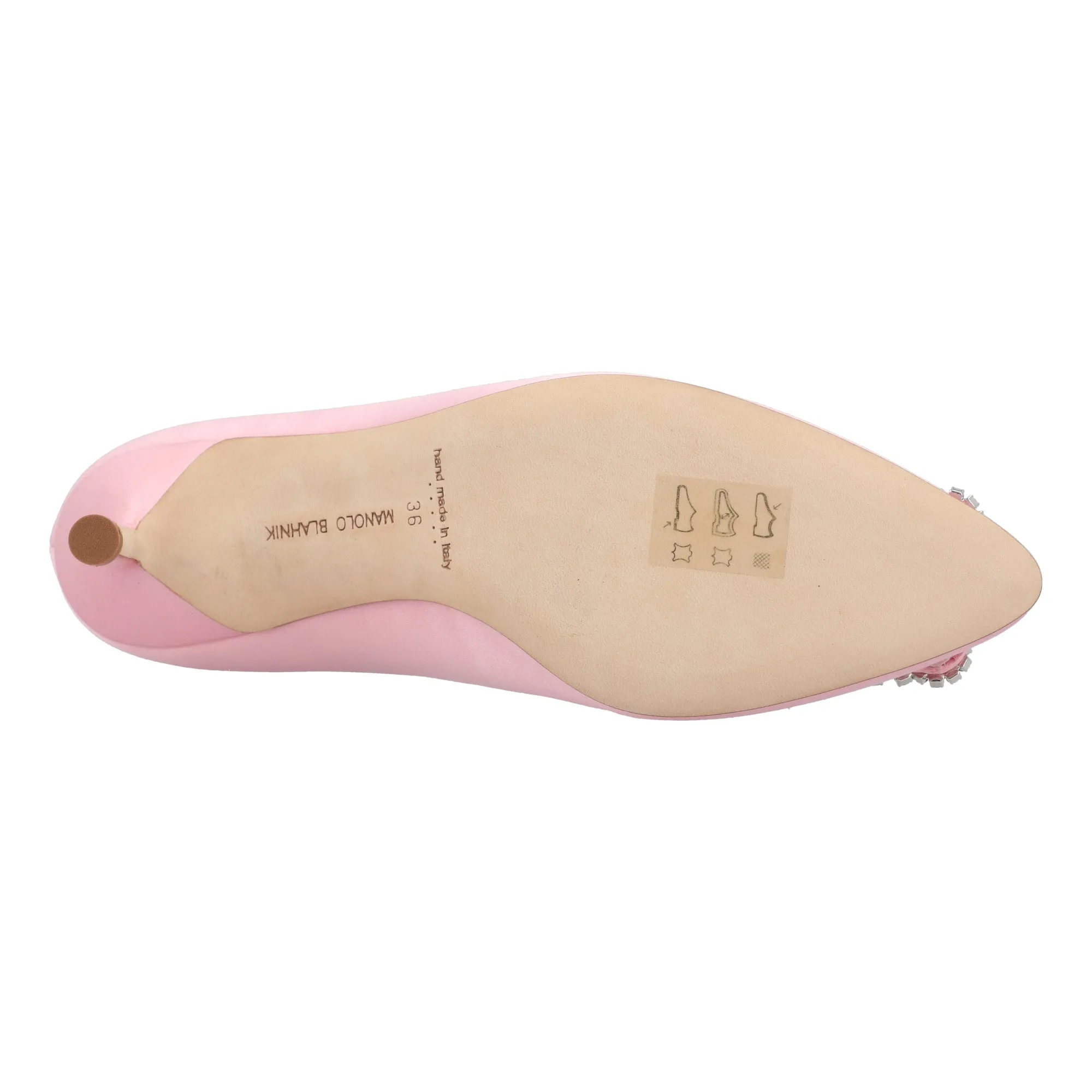 Manolo Blahnik Hangisi 070 Pump Pink