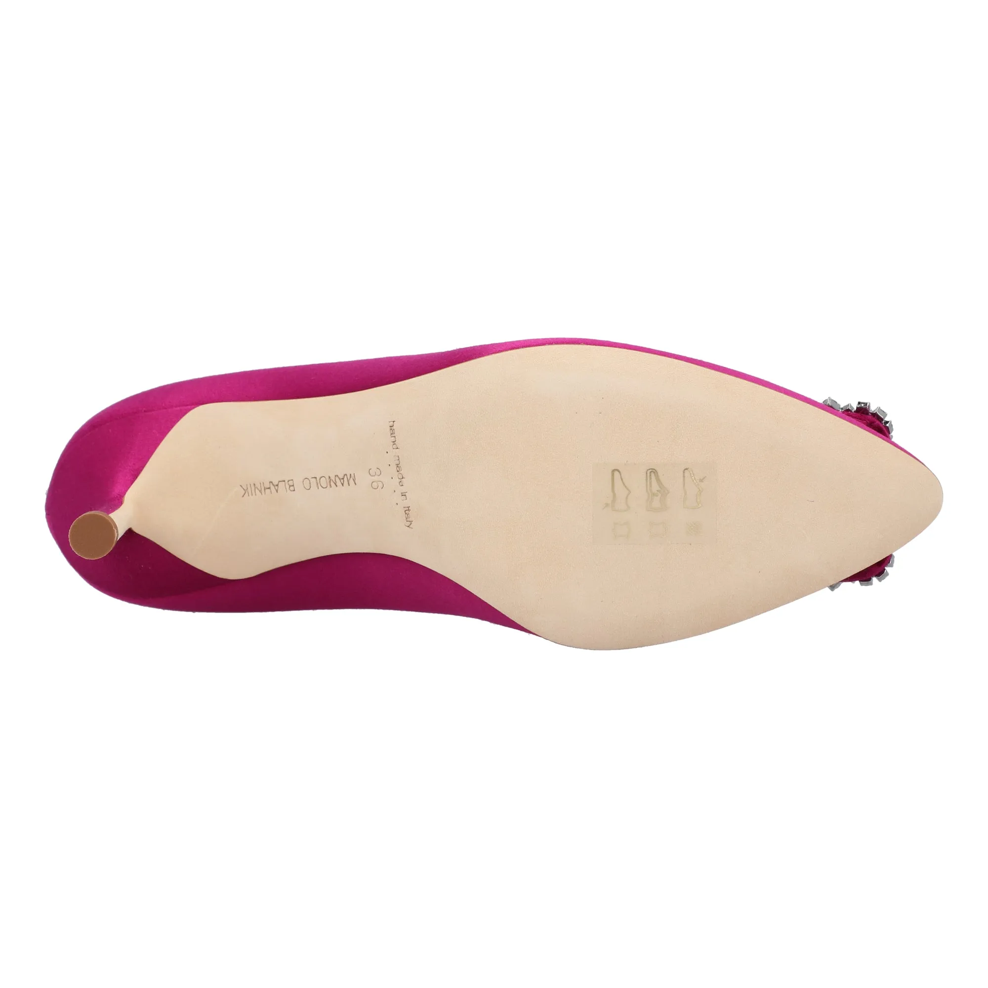 Manolo Blahnik Hangisi 070 Pump Pink