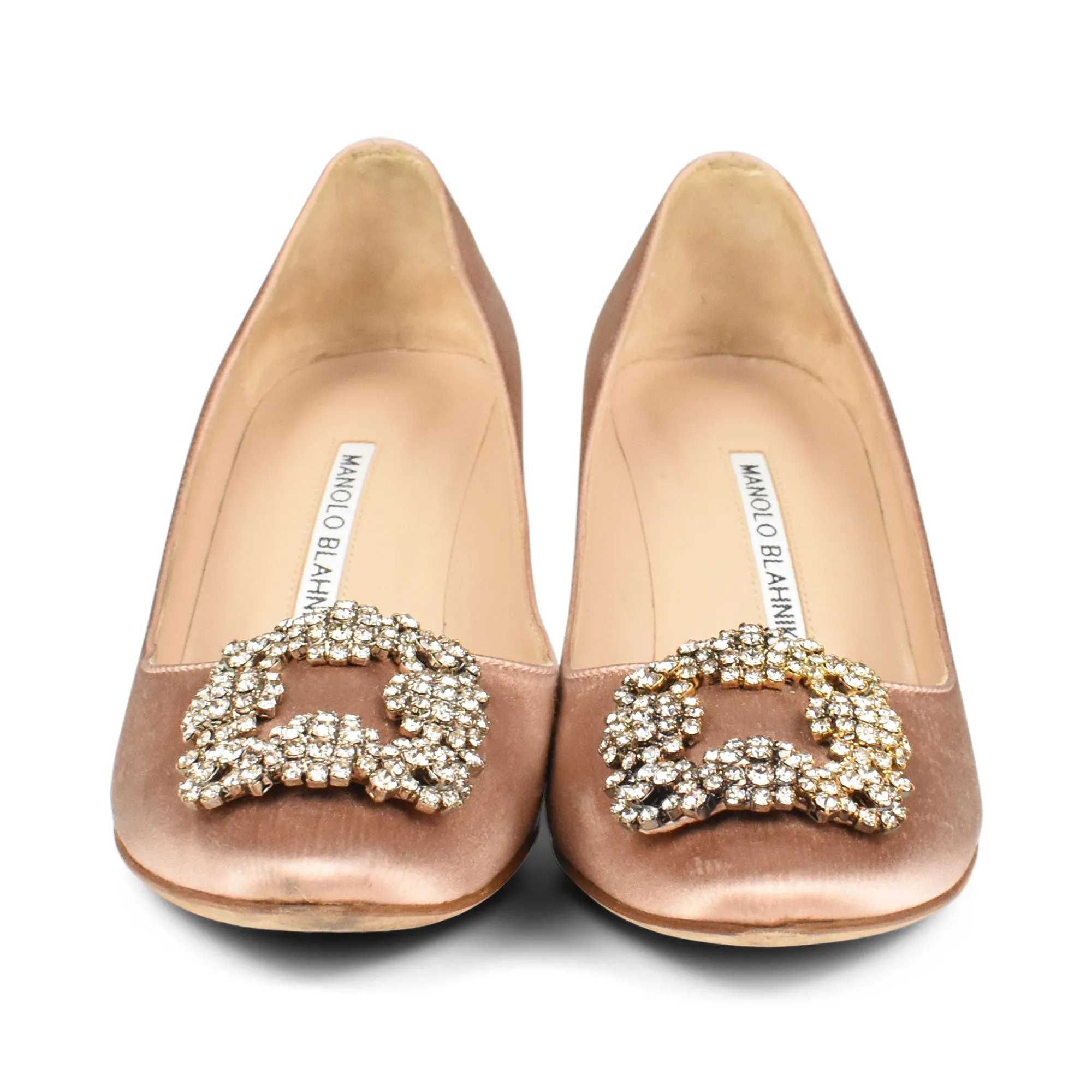 Manolo Blahnik 'Hangisi' Heels - Women's 37.5