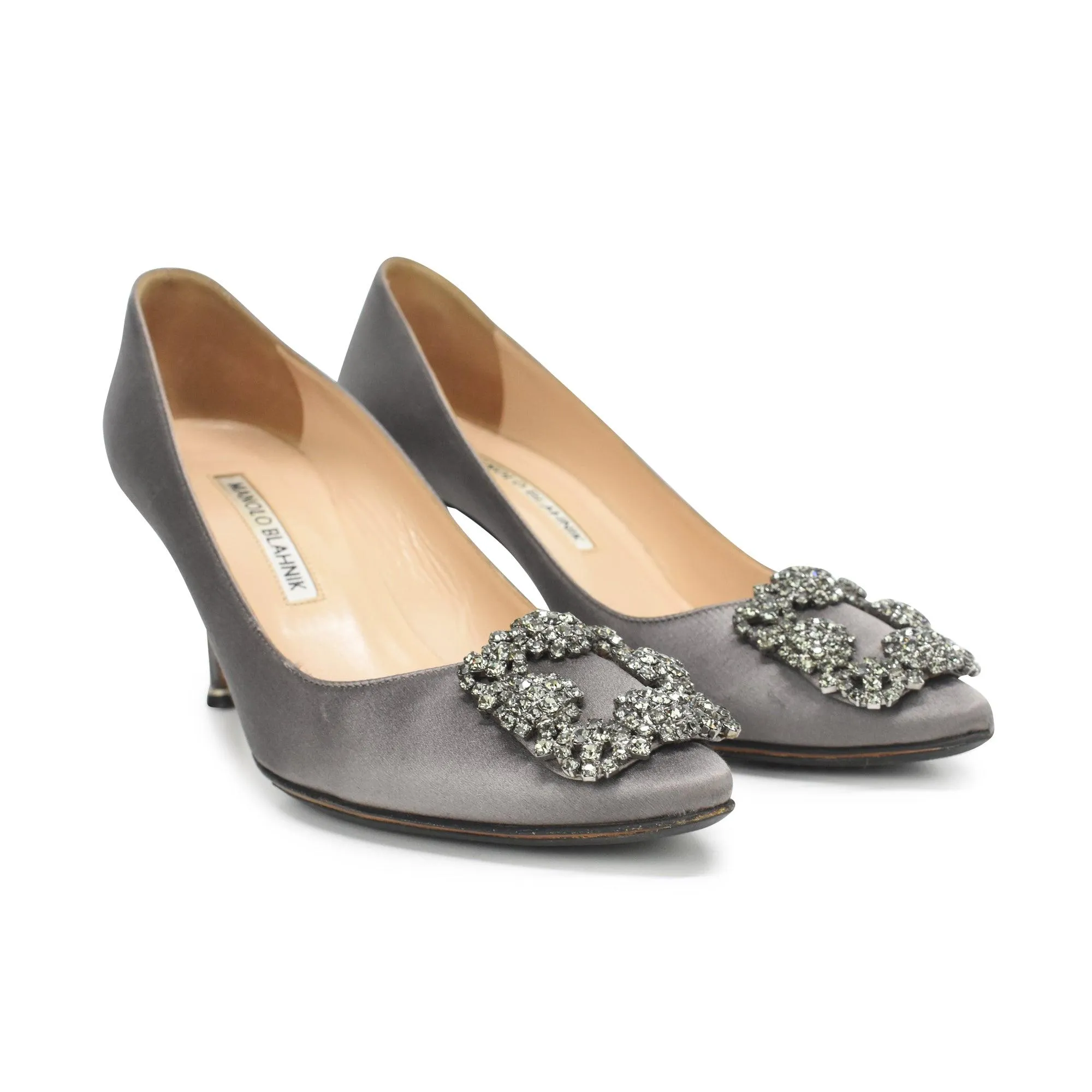 Manolo Blahnik 'Hangisi' Pumps - Women's 36.5