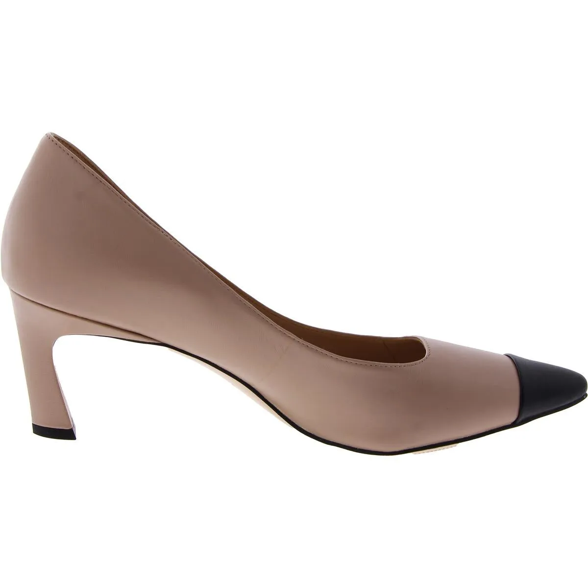 Mara Womens Leather Pointed Toe Pumps