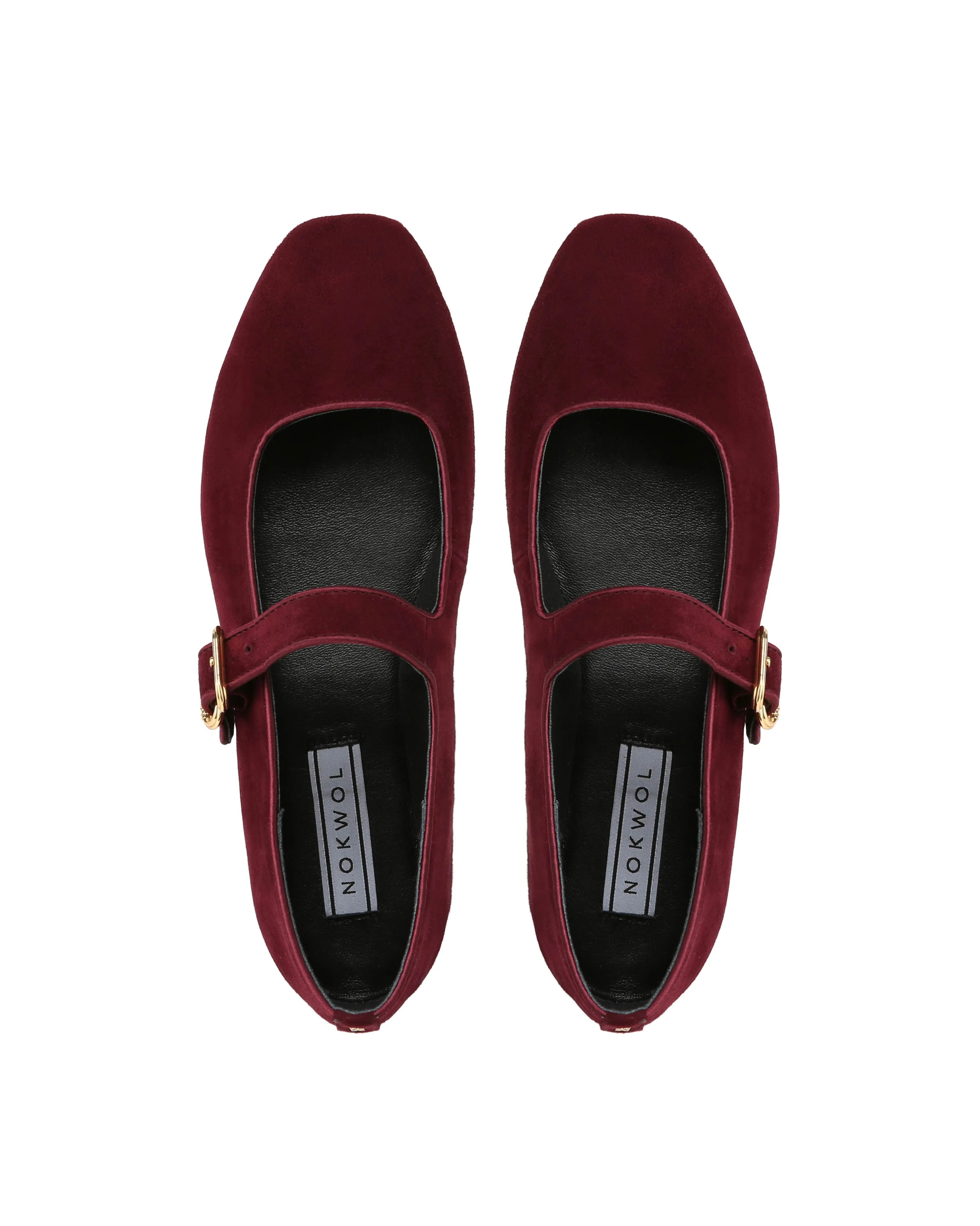 Masa Burgundy Suede