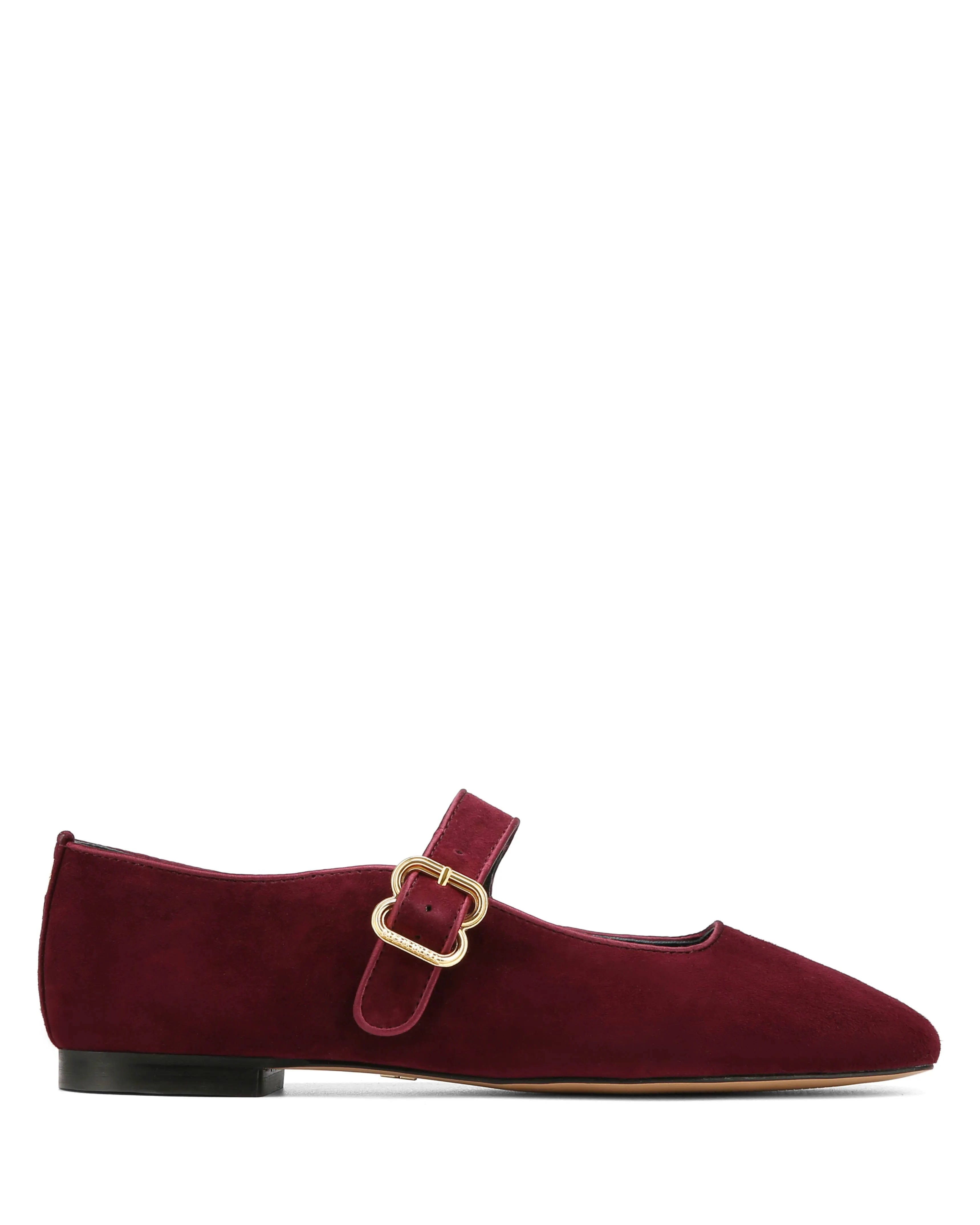 Masa Burgundy Suede