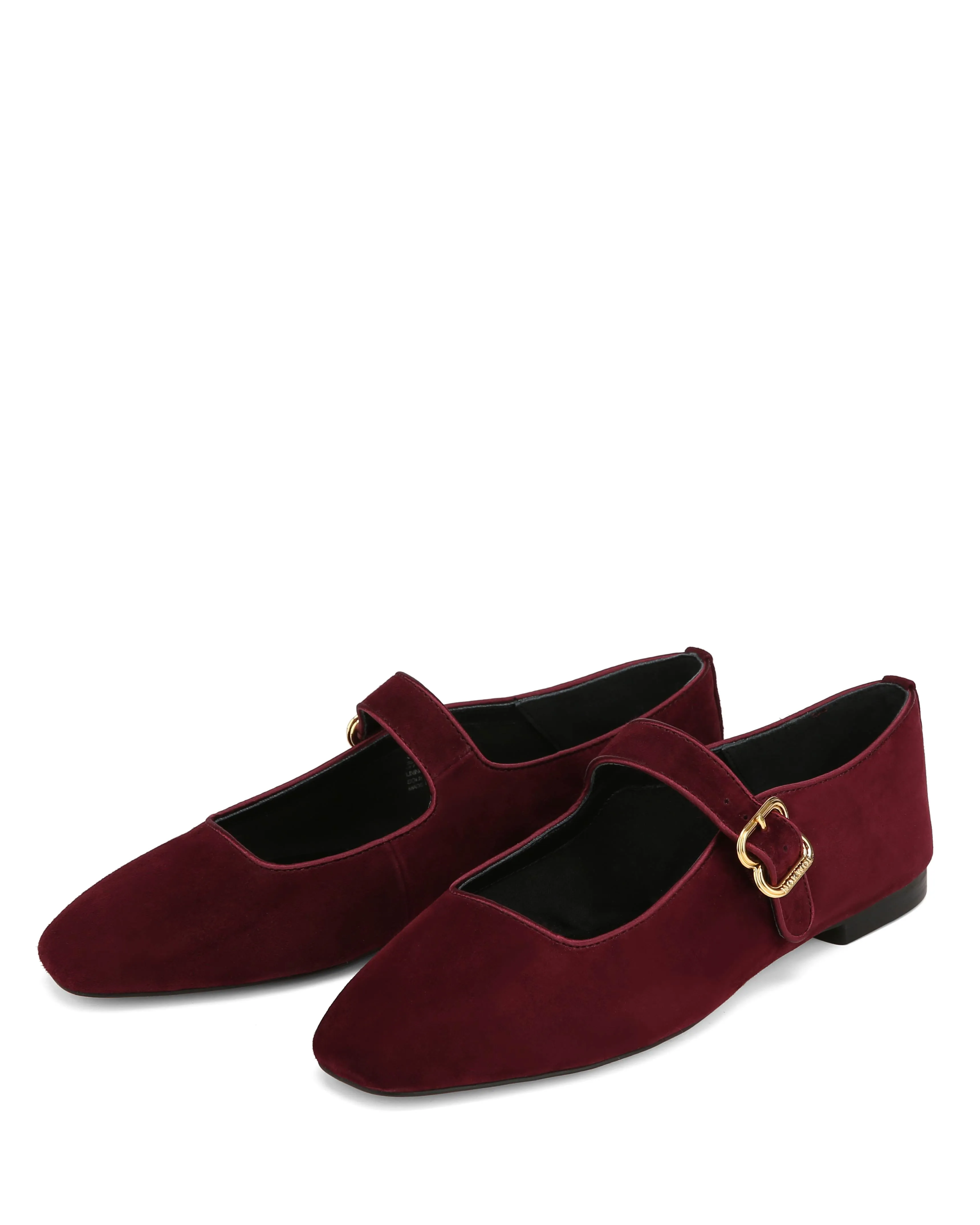 Masa Burgundy Suede