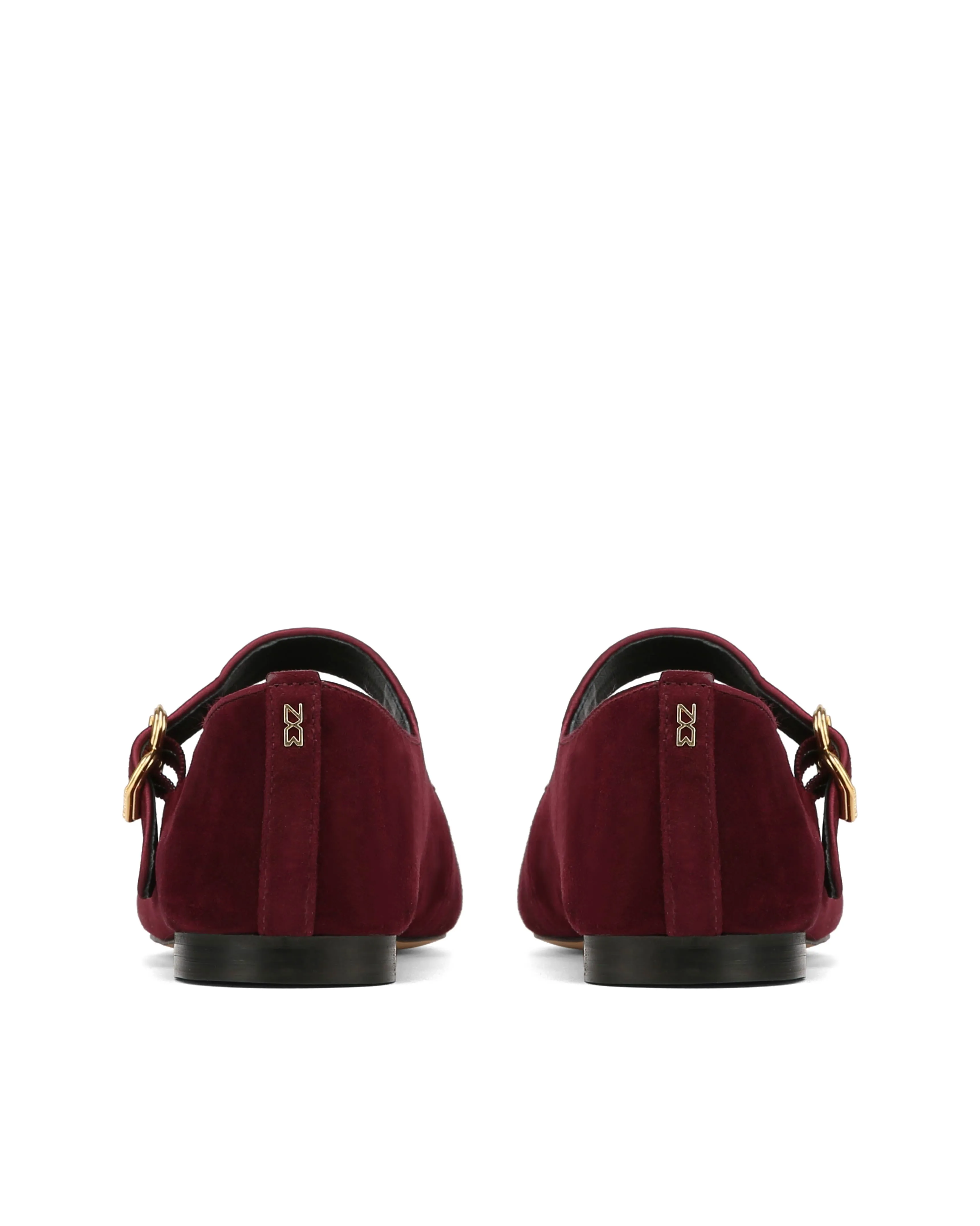 Masa Burgundy Suede
