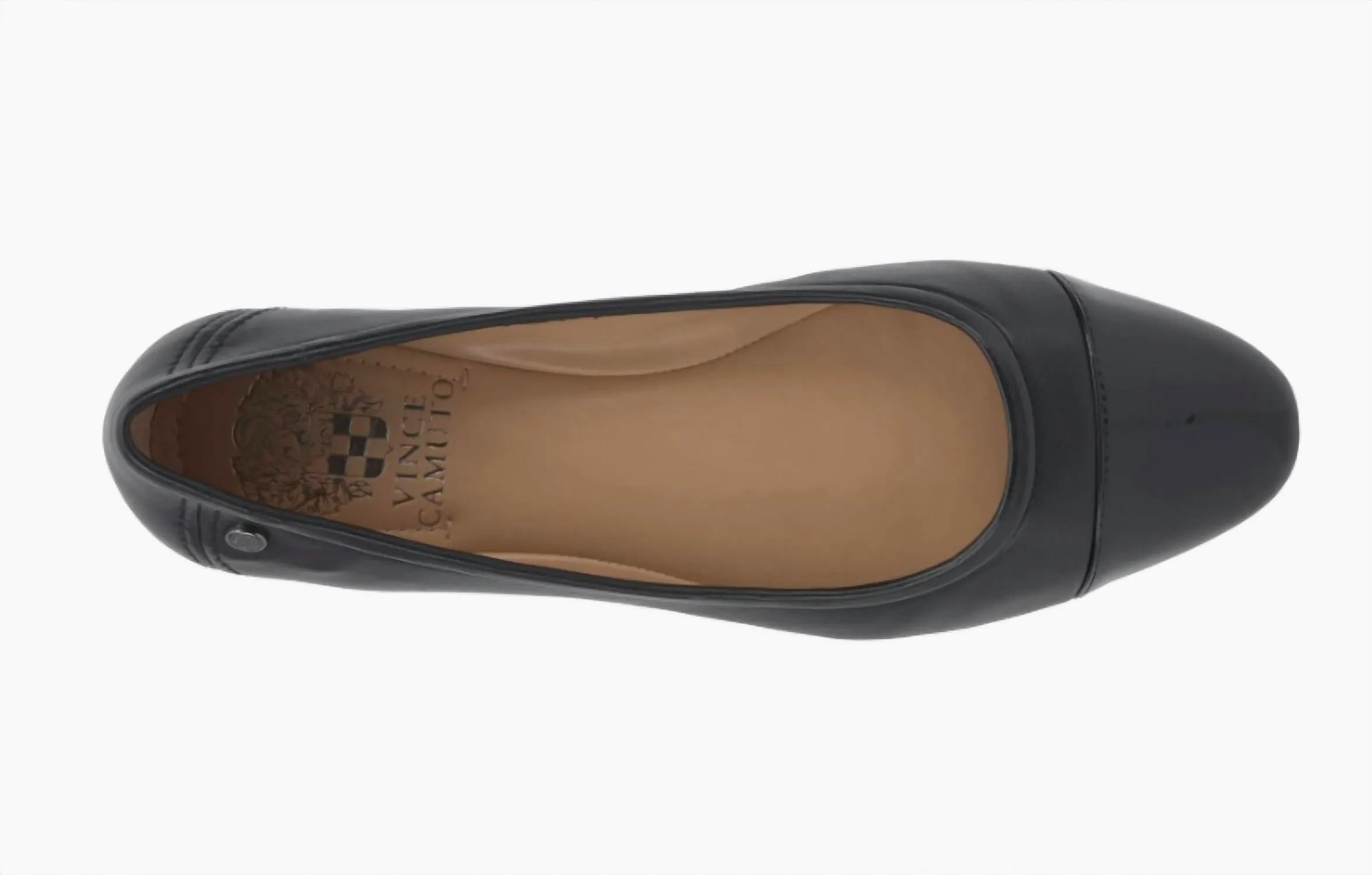 Minndy Ballet Flat In Black