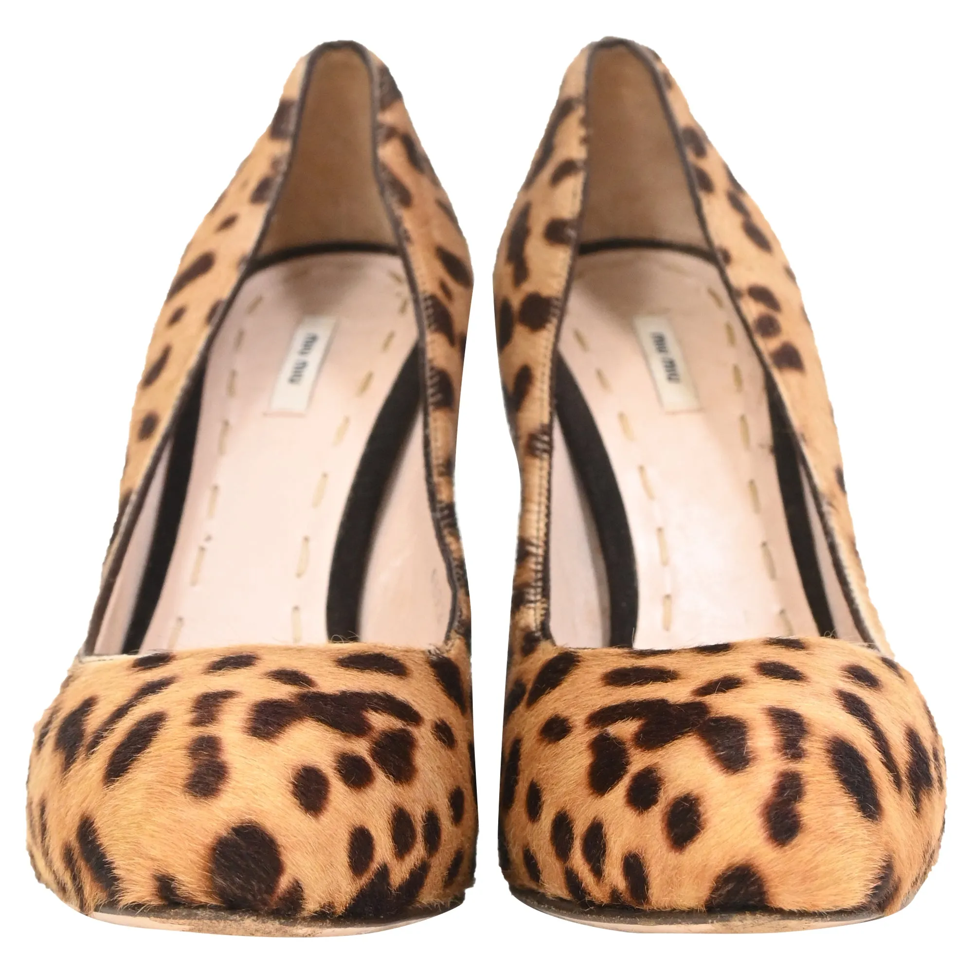 Miu Miu Pumps in Animal Print Pony Hair