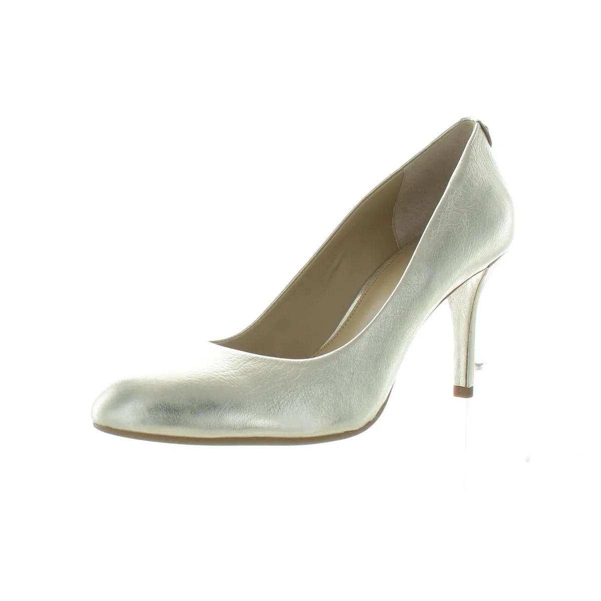 MK Flex Womens Metallic Leather Pumps