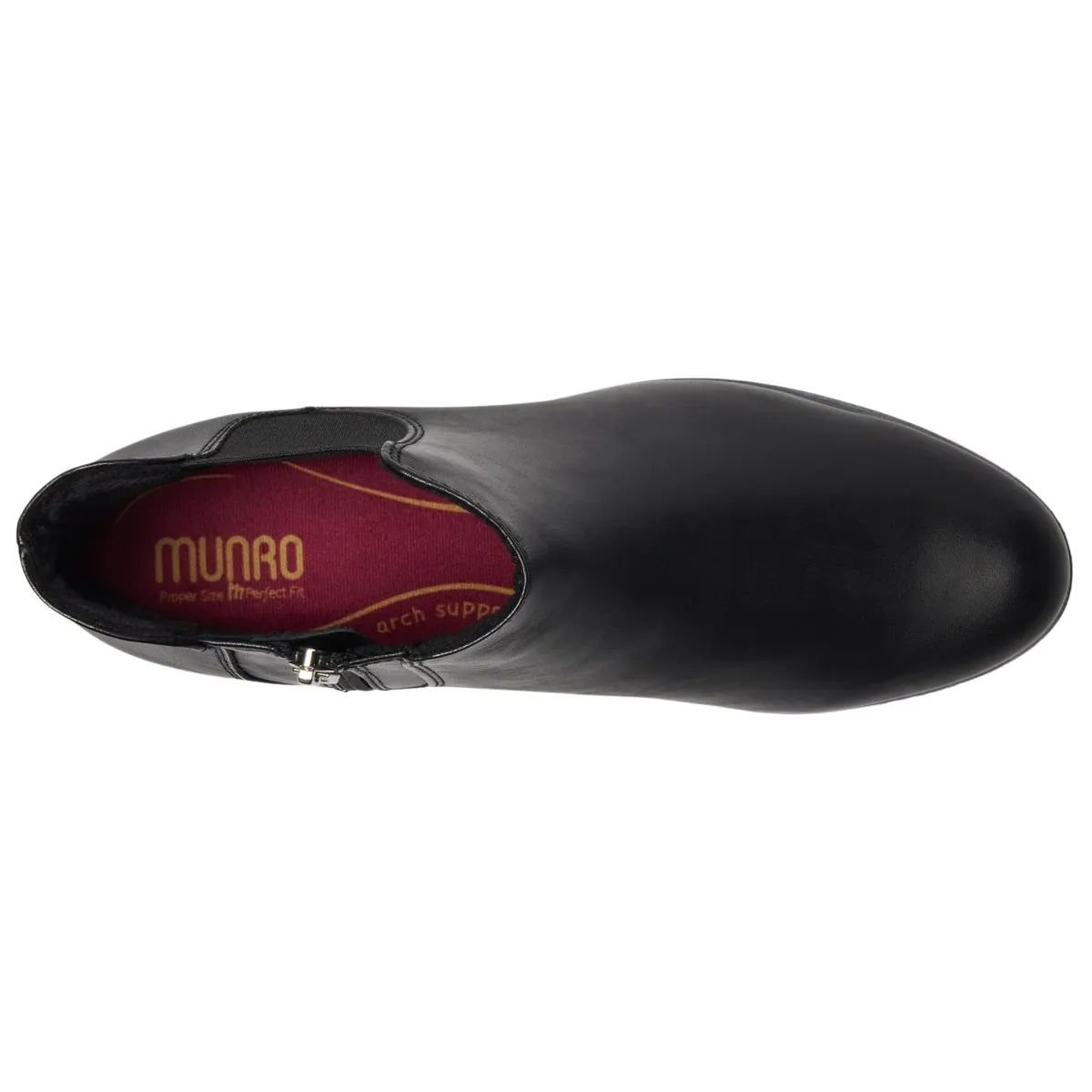Munro Women's Leighton Black Calf