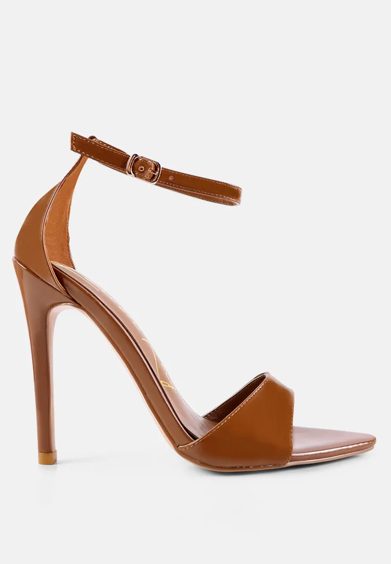 new flame ankle strap high heeled sandals