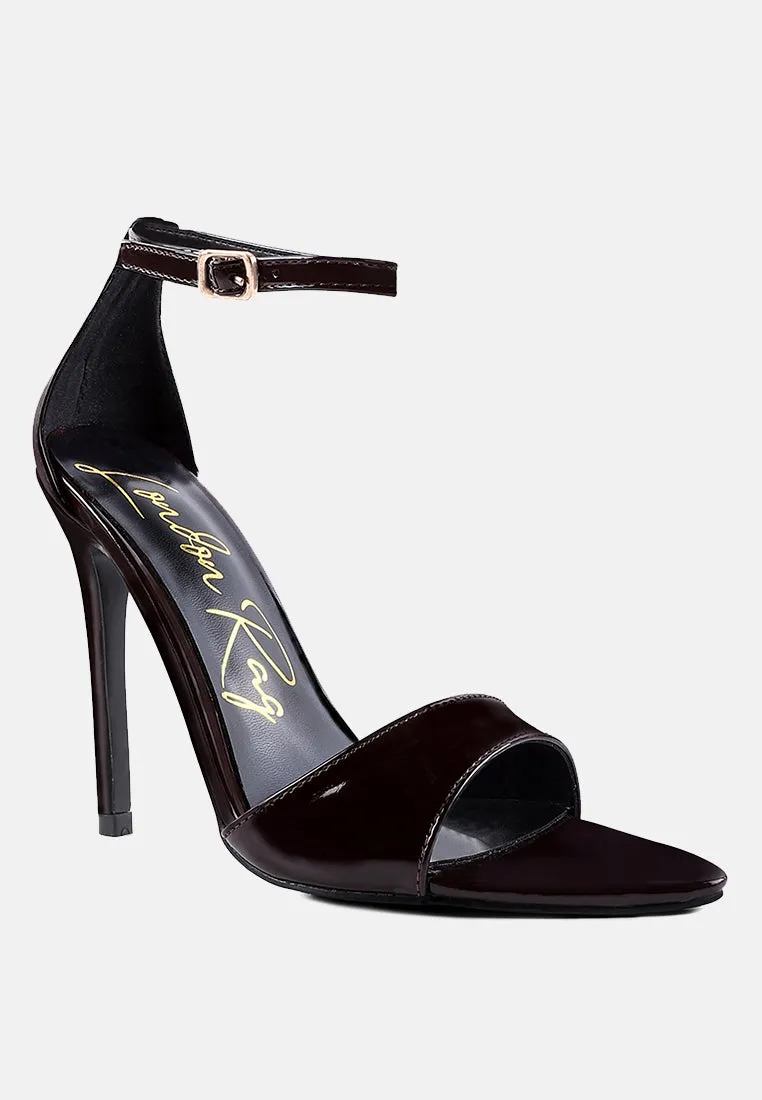 new flame ankle strap high heeled sandals