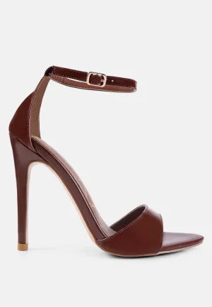 new flame ankle strap high heeled sandals