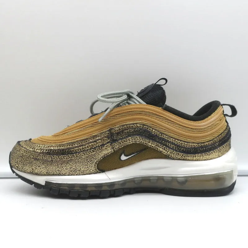 Nike Air Max 97 Sneakers Metallic Golden Gals Size 8.5 DO5881-700