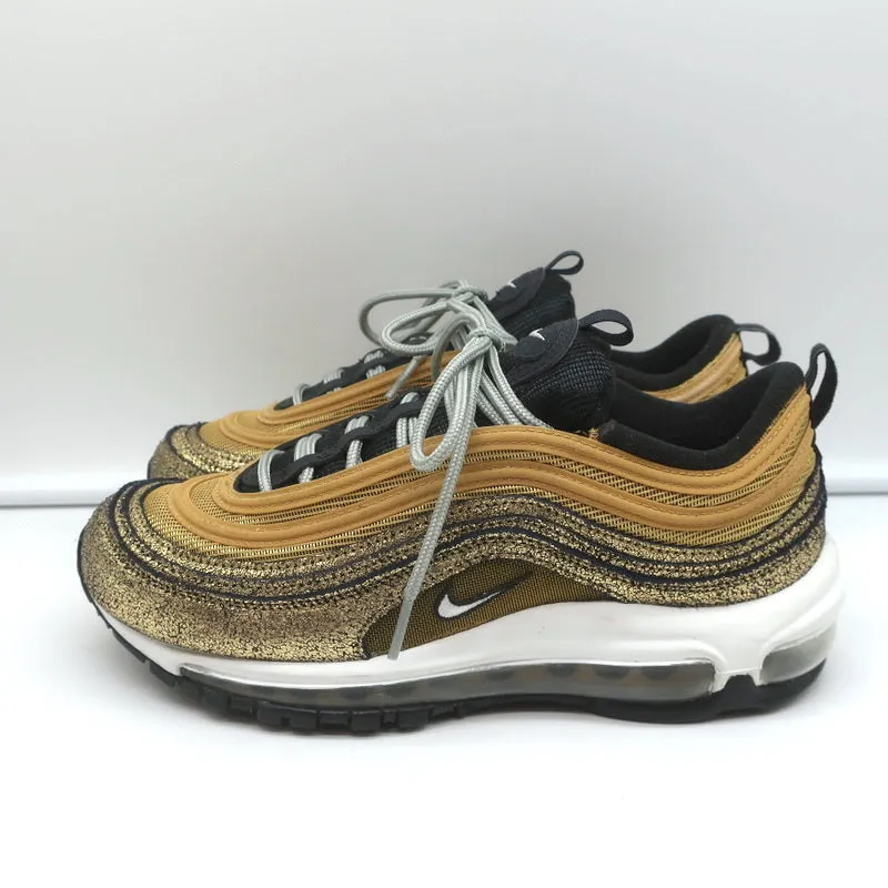 Nike Air Max 97 Sneakers Metallic Golden Gals Size 8.5 DO5881-700