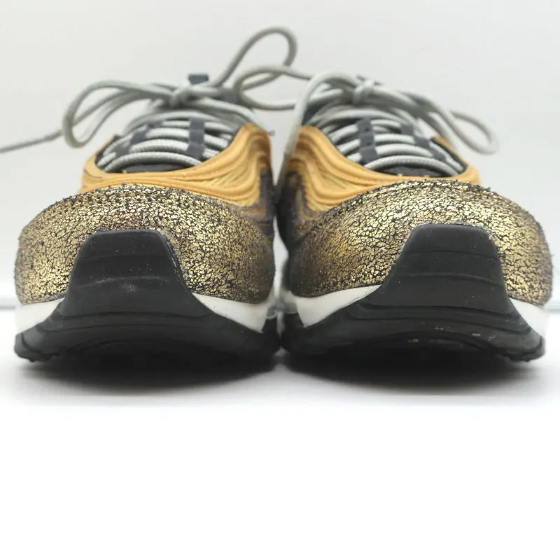 Nike Air Max 97 Sneakers Metallic Golden Gals Size 8.5 DO5881-700