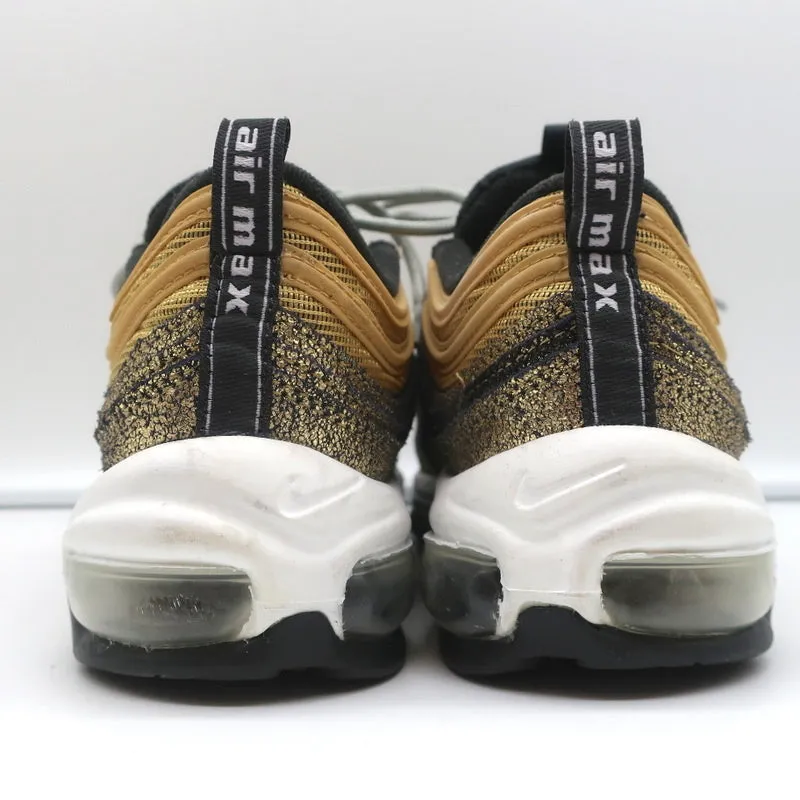 Nike Air Max 97 Sneakers Metallic Golden Gals Size 8.5 DO5881-700