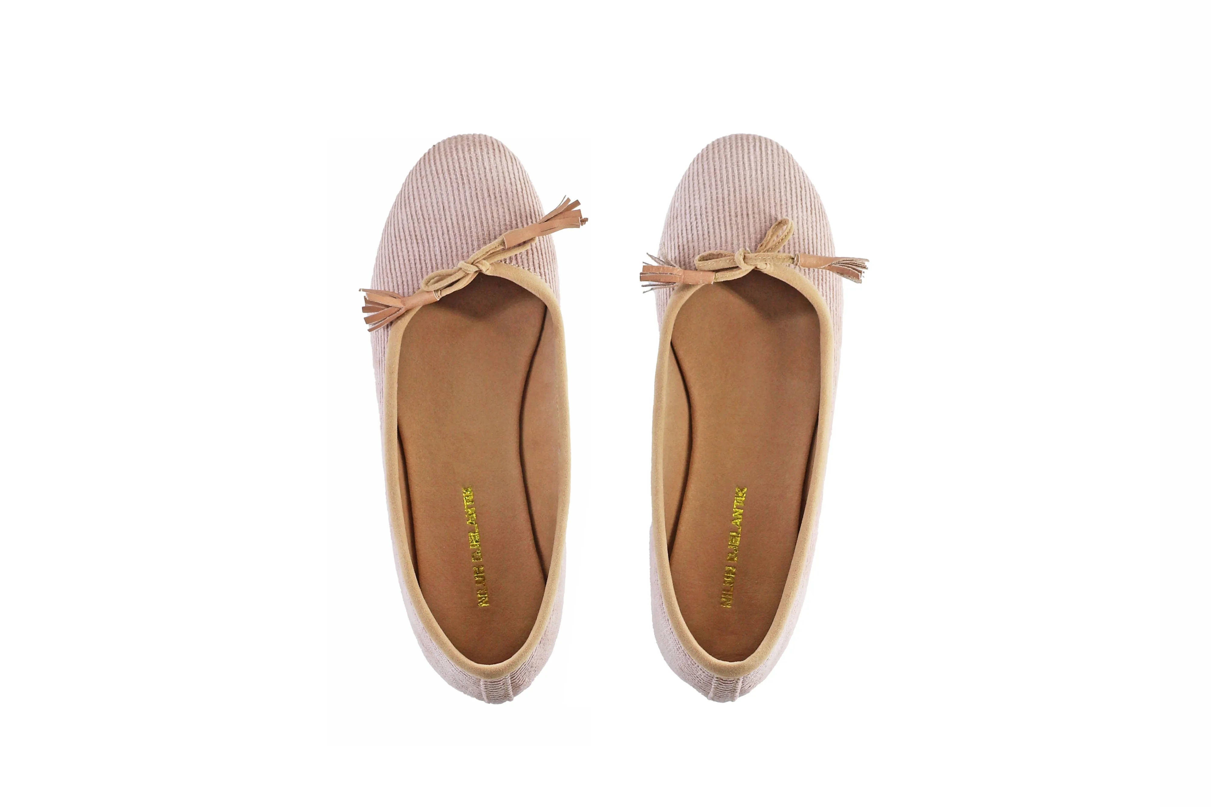 Noemi 20mm Ballet -  Dusty Pink Corduroy