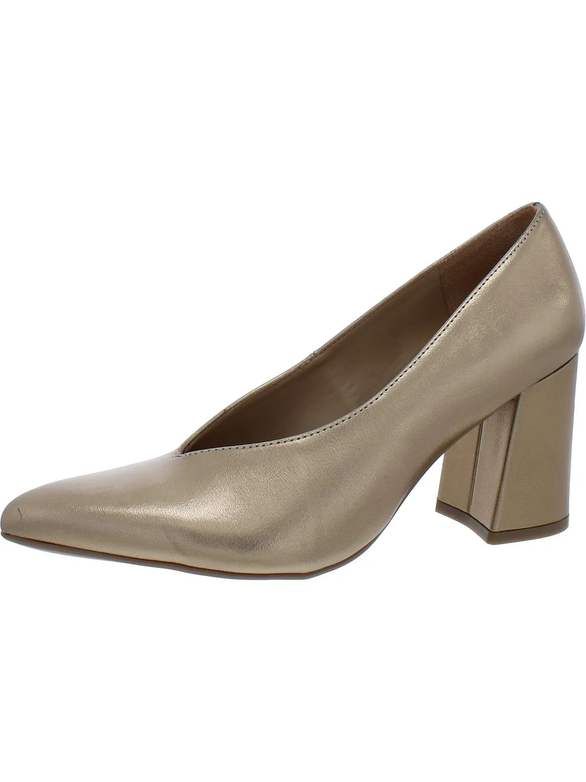 Paden Womens Faux Leather Dressy Pumps