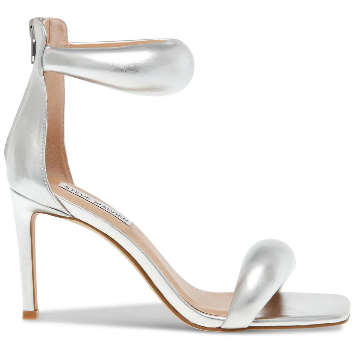 Partay Womens Metallic Square Toe Pumps
