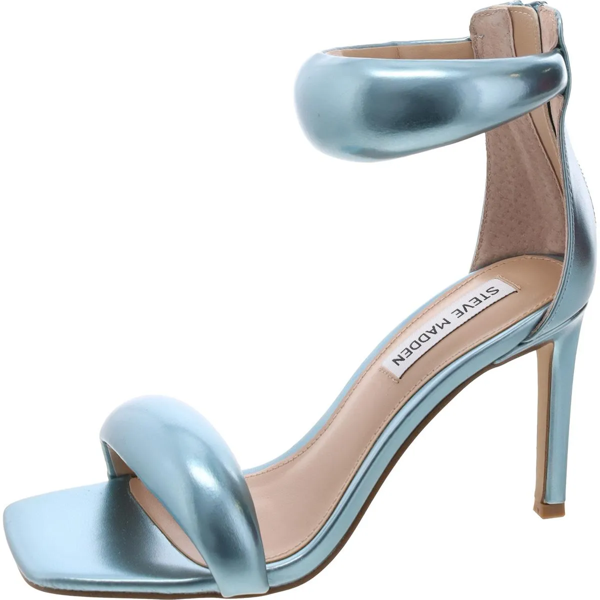 Partay Womens Metallic Square Toe Pumps