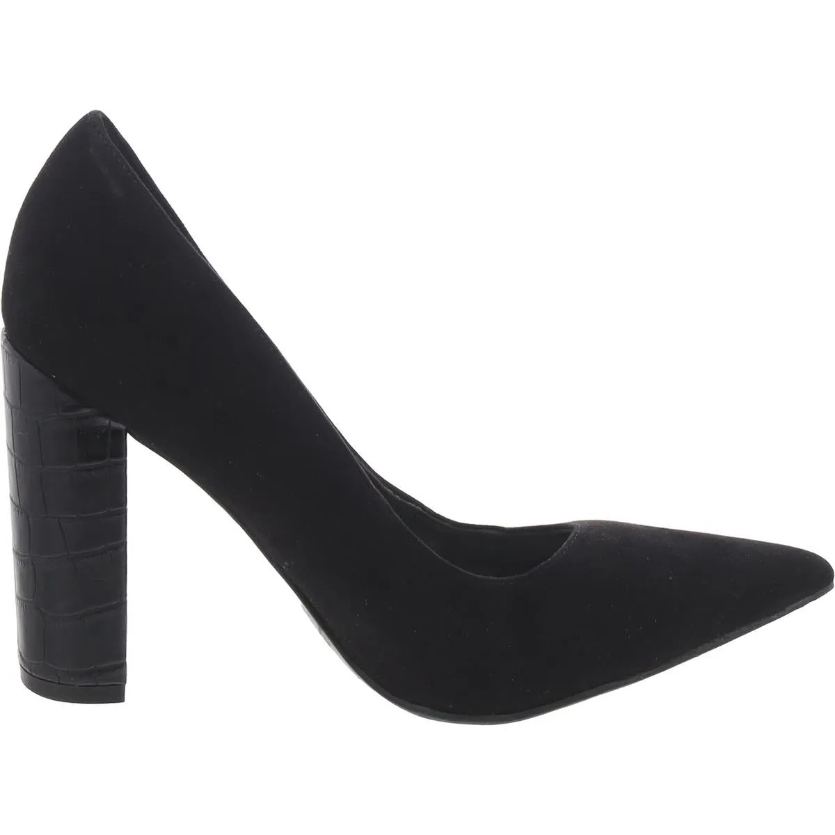 Paulee 2 Womens Faux Suede Pointed Toe Pumps