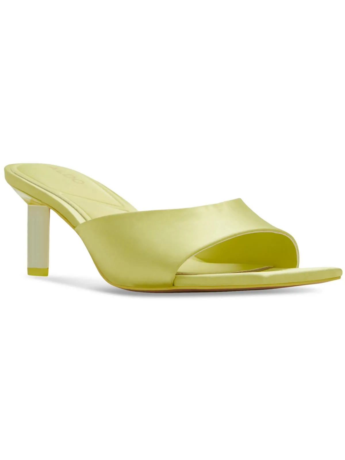 Posie Womens Faux Leather Dressy Heels