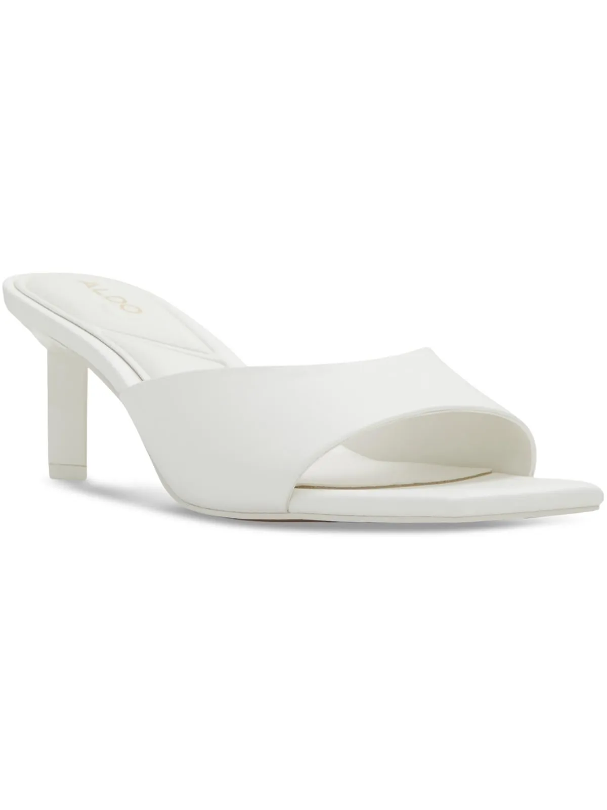 Posie Womens Faux Leather Dressy Heels